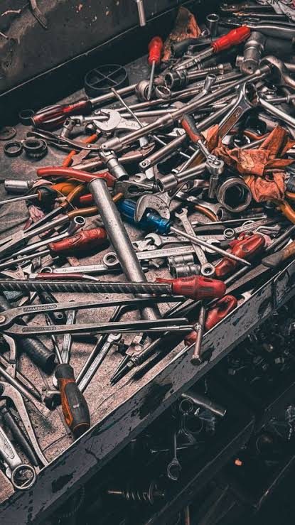 Assorted hand tools